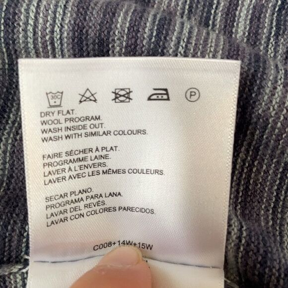 MEXX Striped Print Cardigan Size Extra Small - Picture 8 of 9